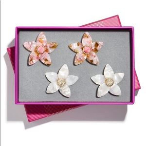 NIB Baublebar Perennially Perfect Resin Earrings